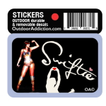 Swiftie  - Taylor swift  2.5 x 2 inches cell phone sticker Mark your cell phone or any other item with these great designs sized perfectly for items like computers especially cell phones but works bigger items like your car too! Dimensions: 2.5" x 1.5 inch -printed vinyl Outdoor durable and ultra removable Waterproof